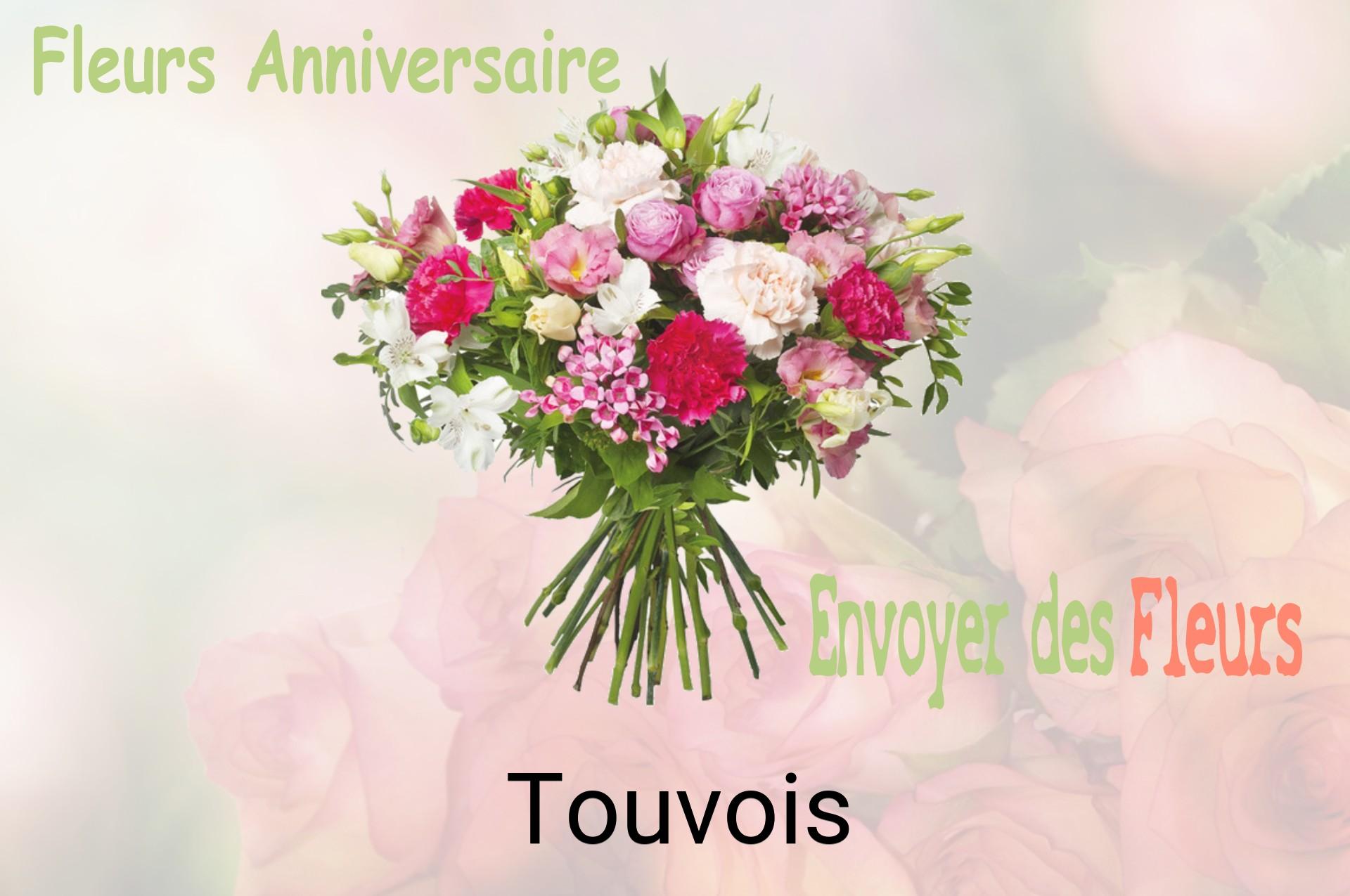 Bouquet de fleurs d’anniversaire livré à Touvois