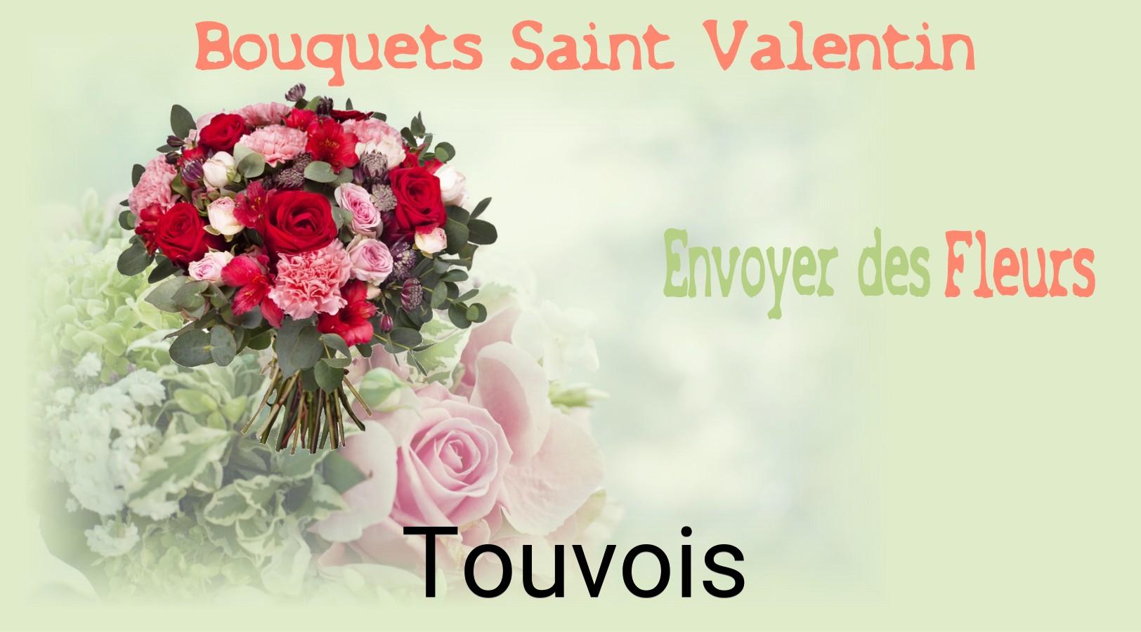 Roses de Saint-Valentin livrées à Touvois